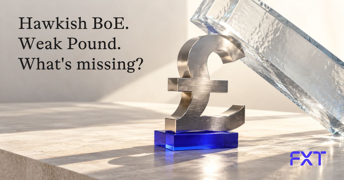 GBP/USD: Why Is the Pound Still Struggling Despite Hawkish BoE Expectations?